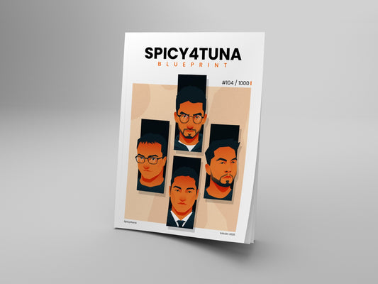 SPICY4TUNA BLUEPRINT (SOLD OUT)